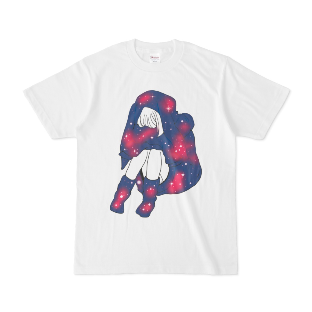 宇宙パーカー単品 Tシャツ