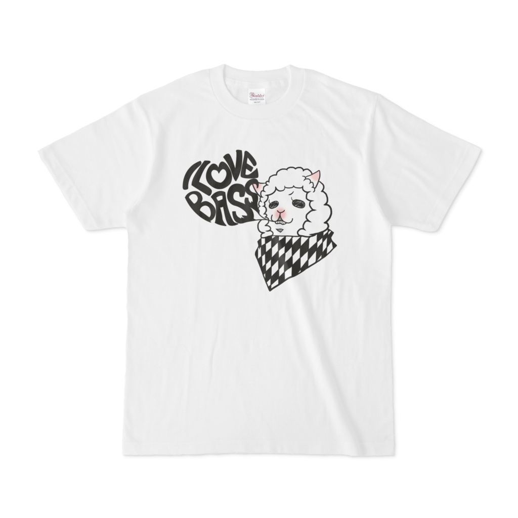 I LOVE BASS Tシャツ