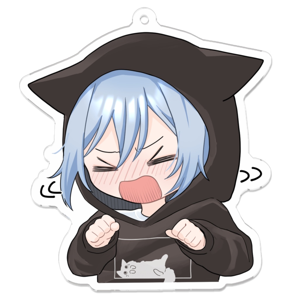 優希アクリルキーホルダー3