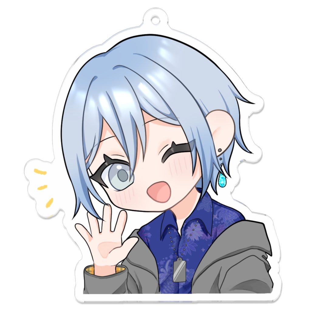 優希アクリルキーホルダー4