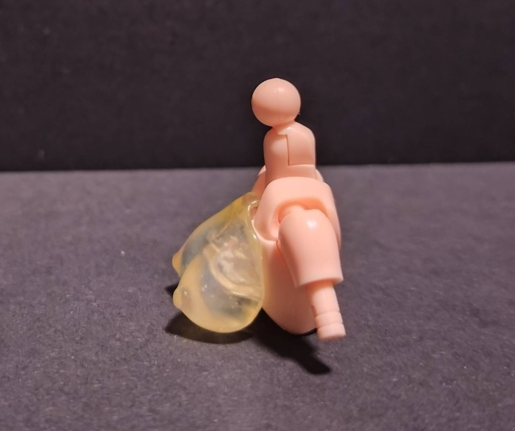 メガミデバイス対応 クリア胸パーツ