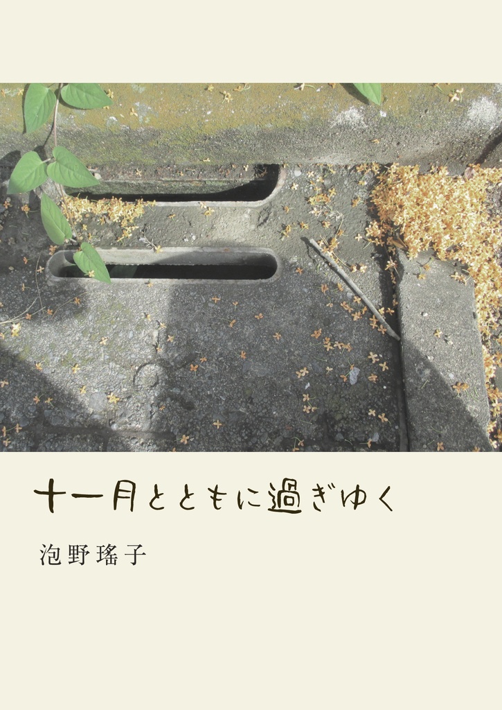 【完売】十一月とともに過ぎゆく