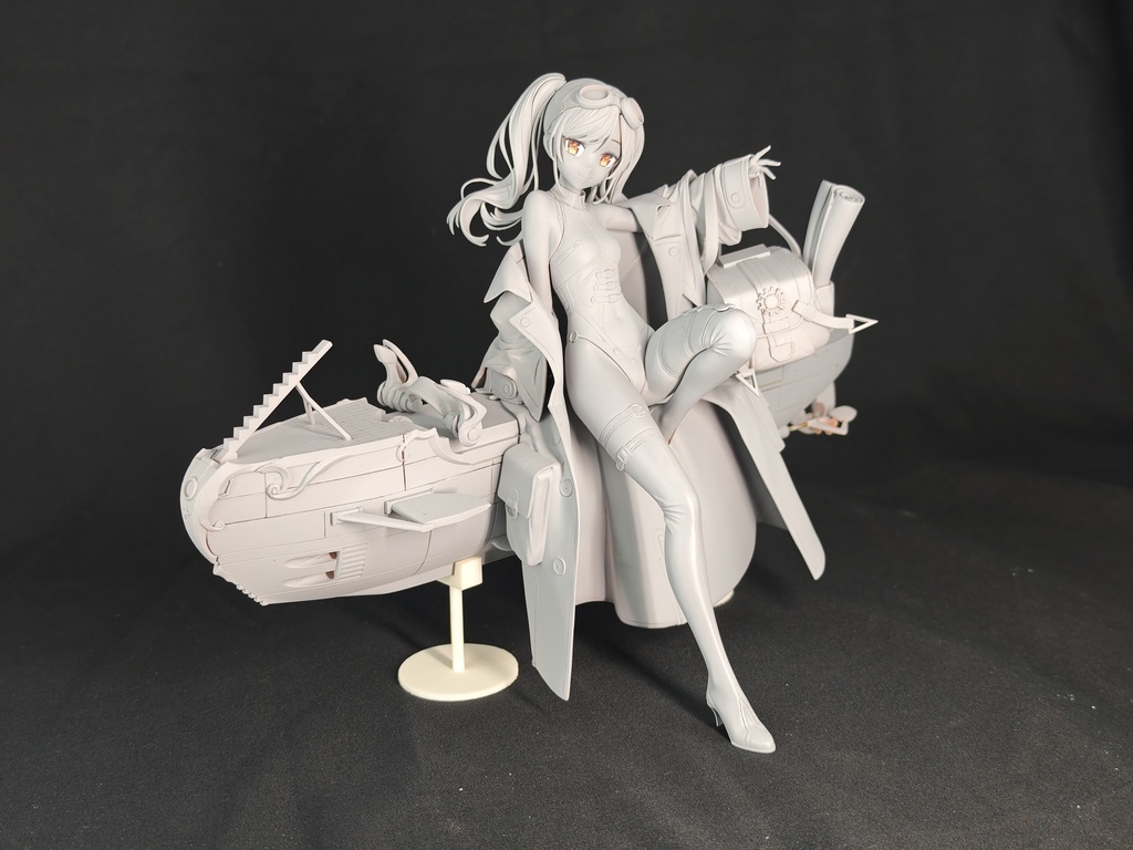 アズールレーン オナルド・ダ・ヴィンチ RN Leonardo Da Vinci ガレージキット