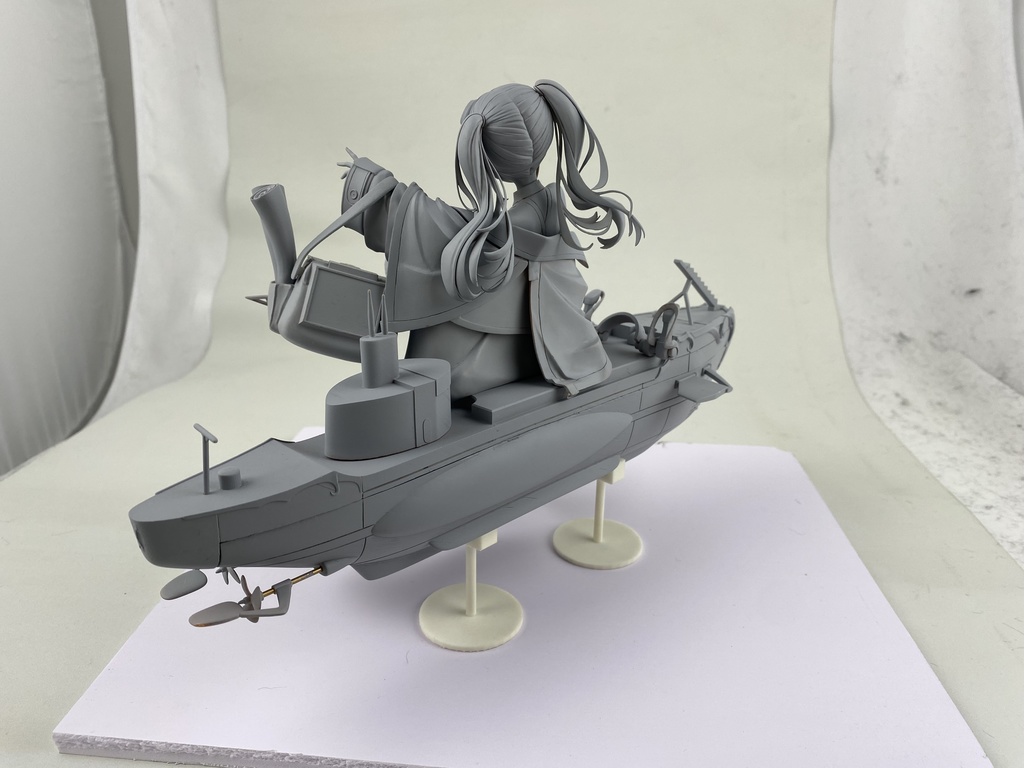 アズールレーン オナルド・ダ・ヴィンチ RN Leonardo Da Vinci ガレージキット