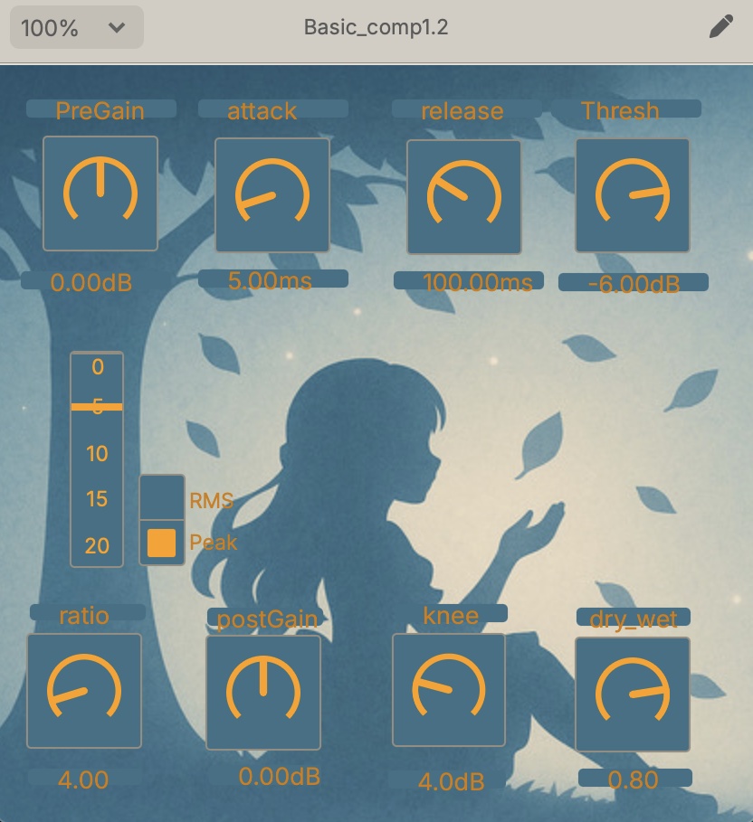 basic comp plugdata fx