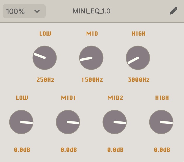 MINI EQ plugdata fx