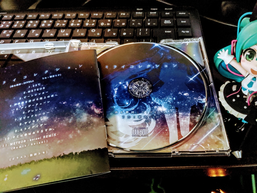 1st Album『ミライコレクション』