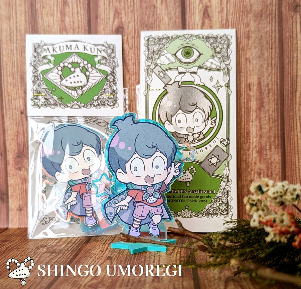 悪魔くんアクリルスタンド4種