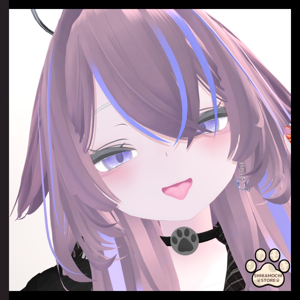 【VRChat想定】ねこチョーカー【MA対応】