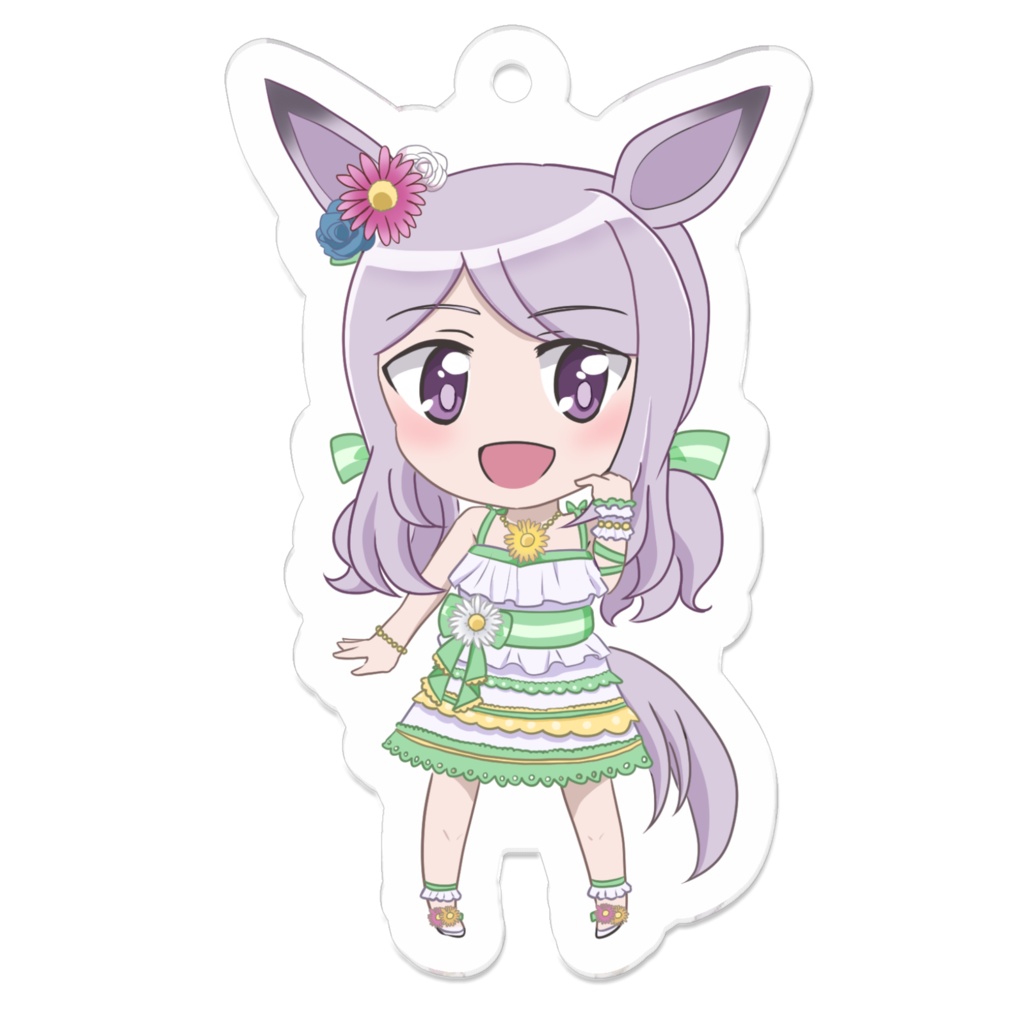 水着メジロマックイーンデフォルメアクリルキーホルダー