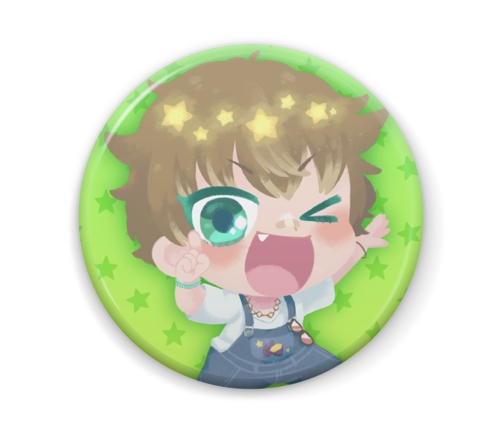 一周年記念グッズ🍠よねいもバッジ