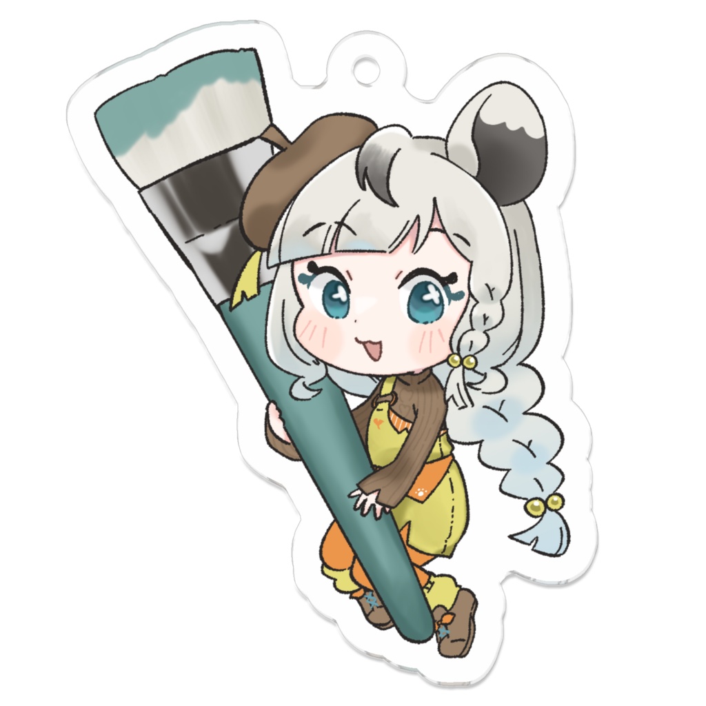 秋ムム子アクリルキーホルダー