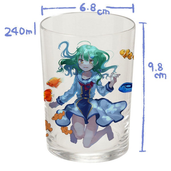 ガラスコップ