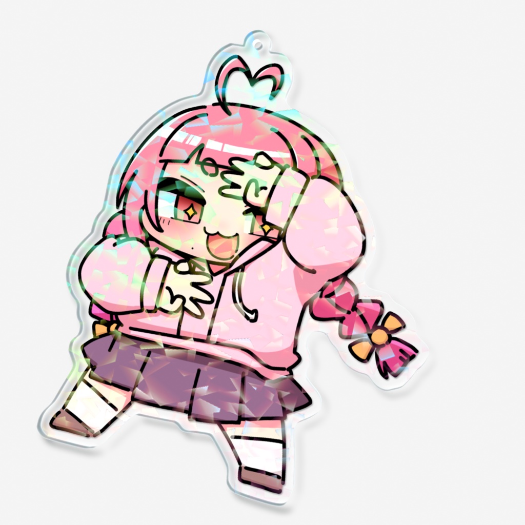 【3周年】飴キラキラアクキー (KUSODEKA)※10㎝