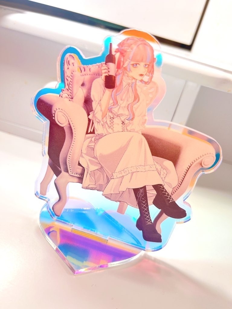 どこでも乾杯🍻えるるﾁｬﾏアクスタ🐰