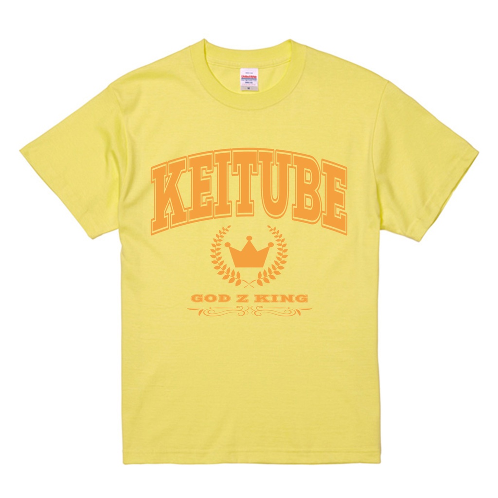 2025夏 KeiTube カレッジ風 Tシャツ
