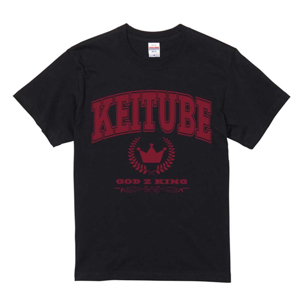 2025夏 KeiTube カレッジ風 Tシャツ