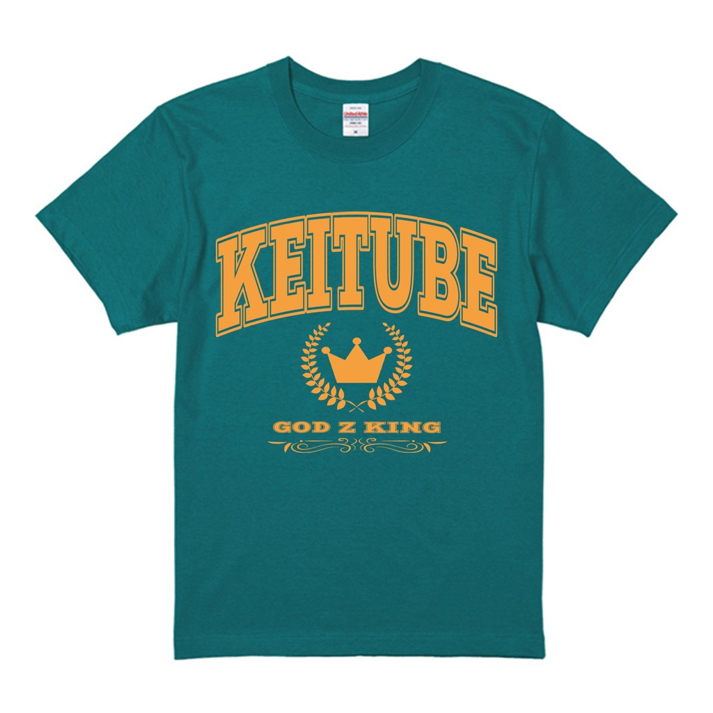 2025夏 KeiTube カレッジ風 Tシャツ
