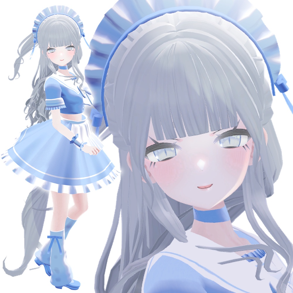 【ゾメちゃん用】Sailor-StyleMaidDress