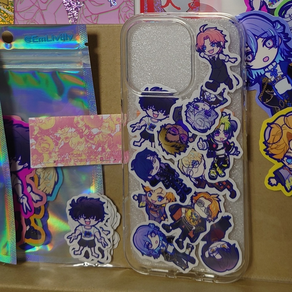 HEROESフレークシール