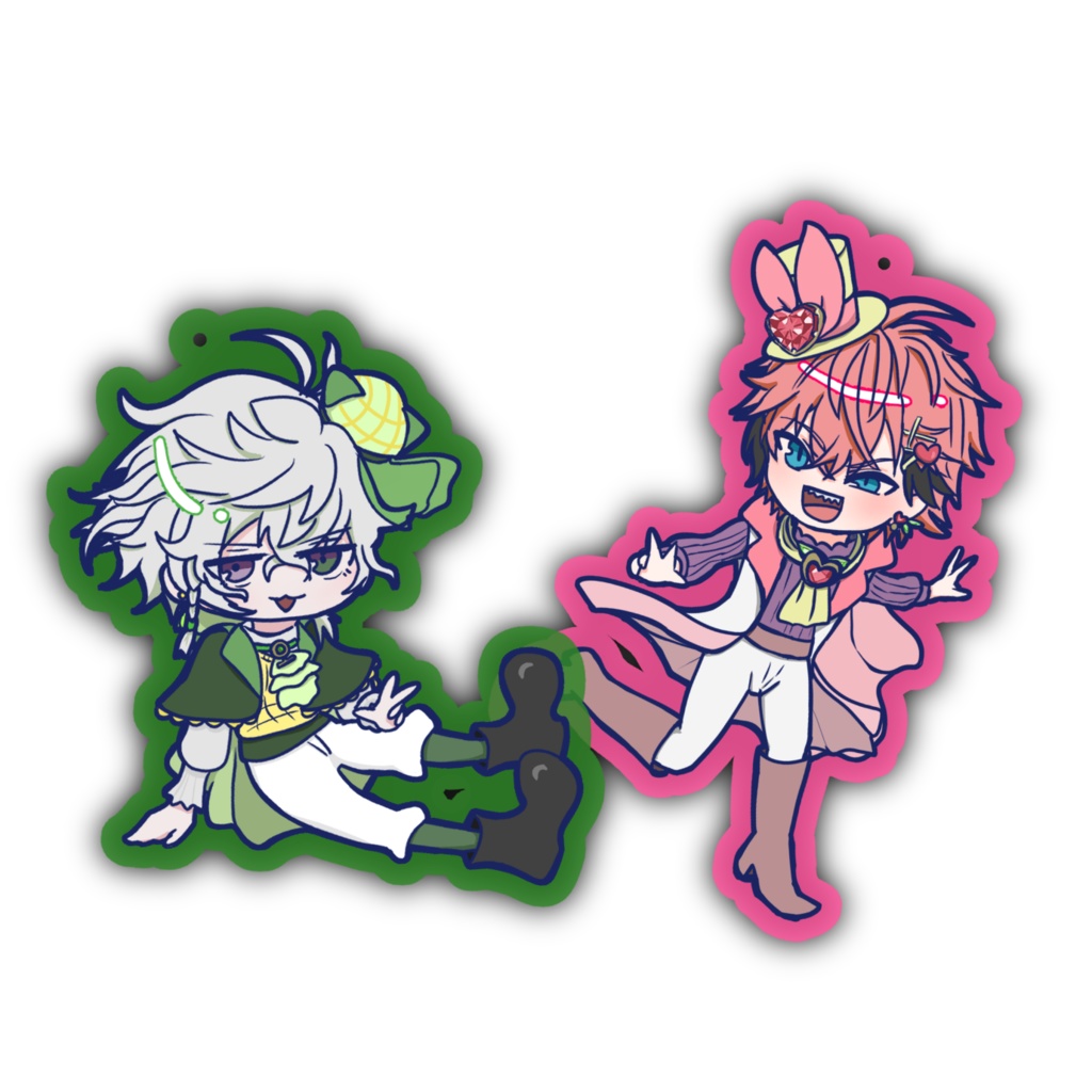 きゅんbroアクキーセット