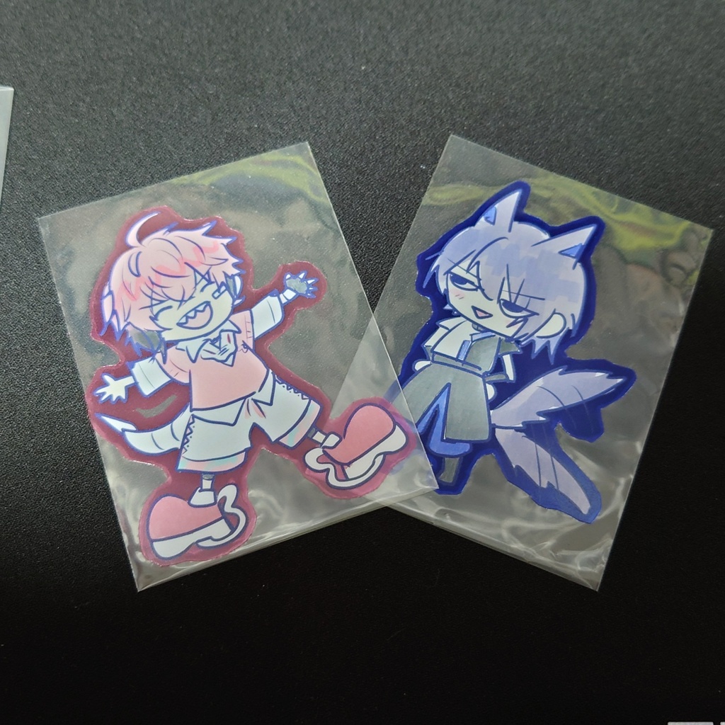 ぎゃうるふステッカーセット
