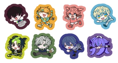 めちゃつえーステッカーセットA