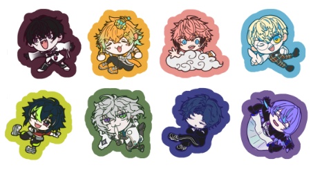 めちゃつえーステッカーセットB