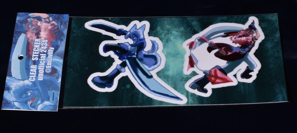 ぎゃうるふステッカーセットB