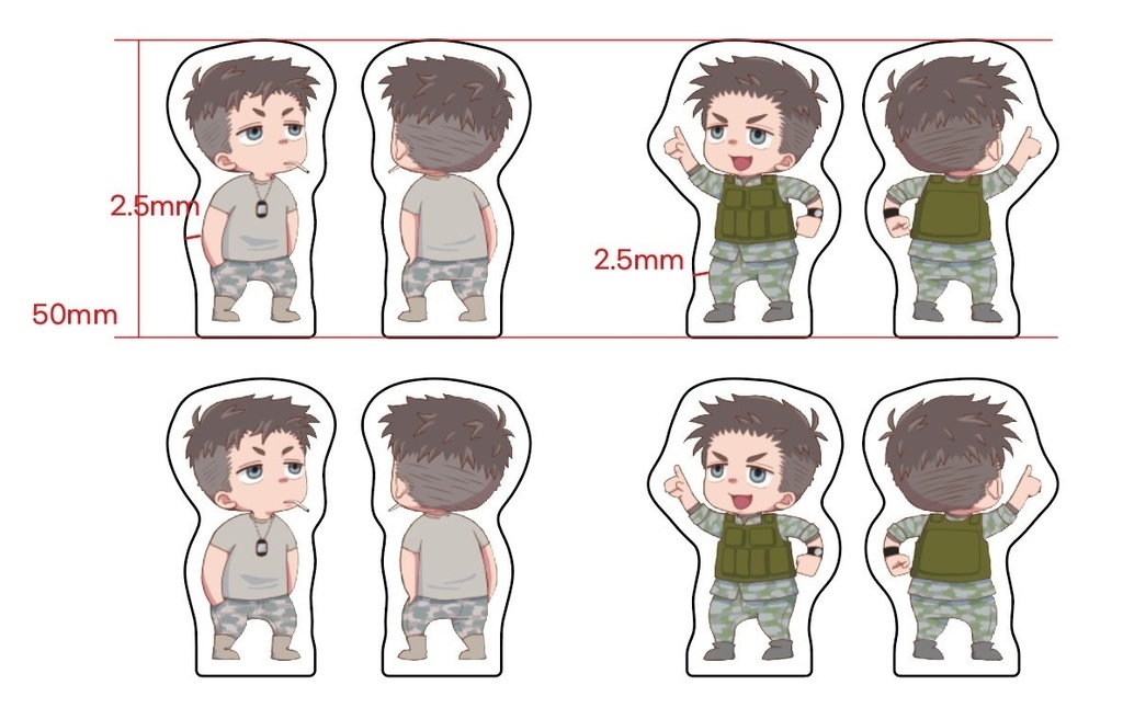 アクリルフィギュア