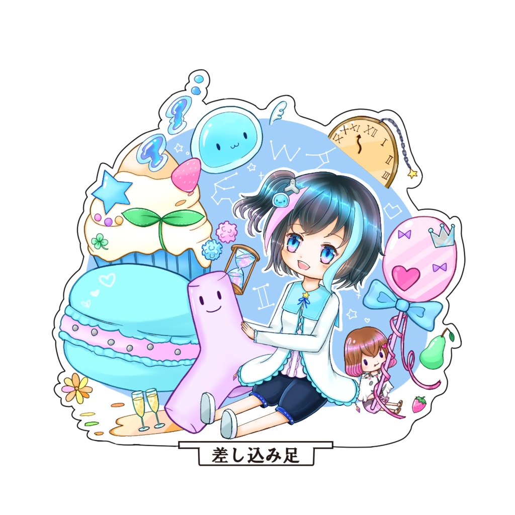 テトラあおアクリルスタンド