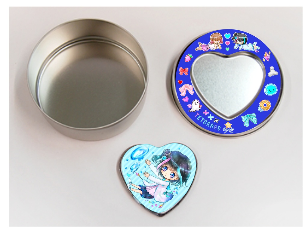 海に沈むマリン缶ケース