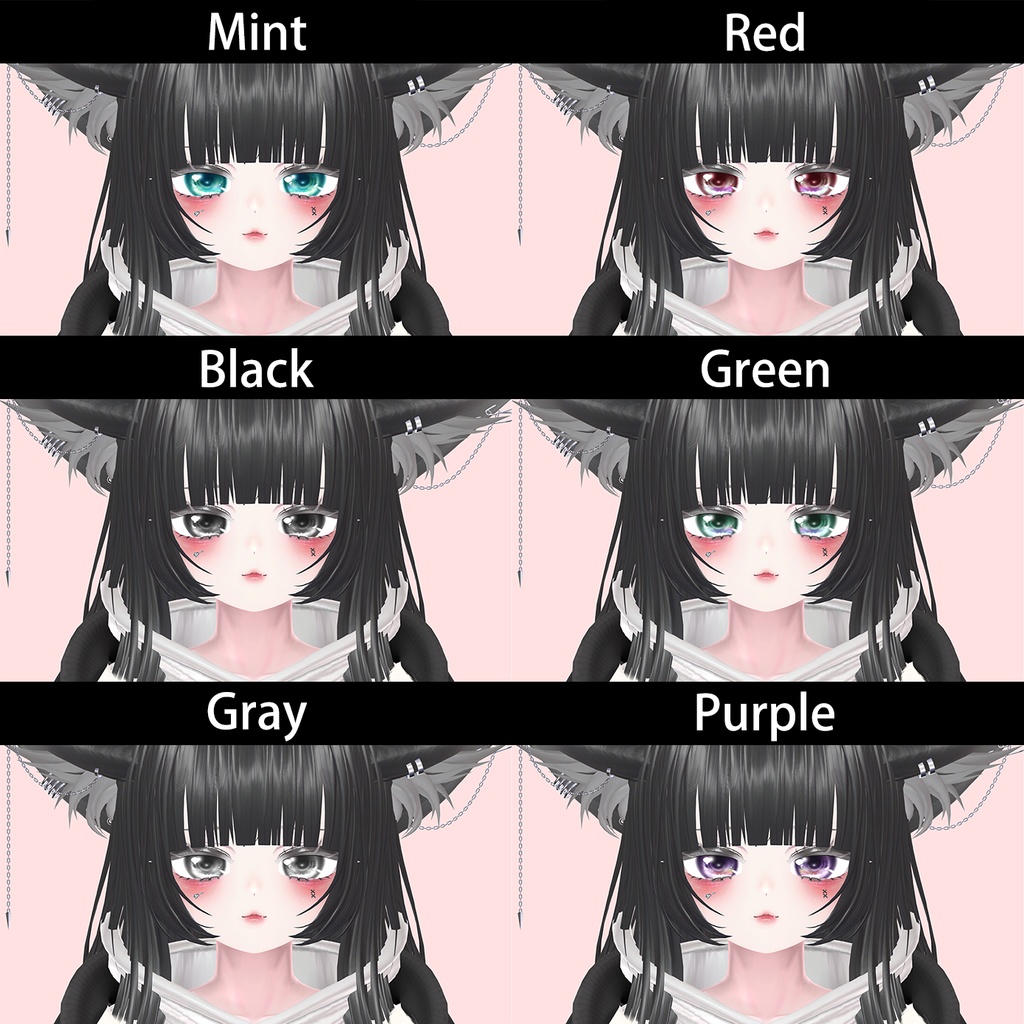 【FREE/無料】🌌マヌカManuka_SPACE EYES TEXTURE(7 colors)🌌 缩略图 2