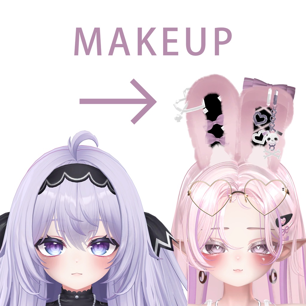 【Airi 愛莉】 🤍Cat Makeup Texture_3 type🤍