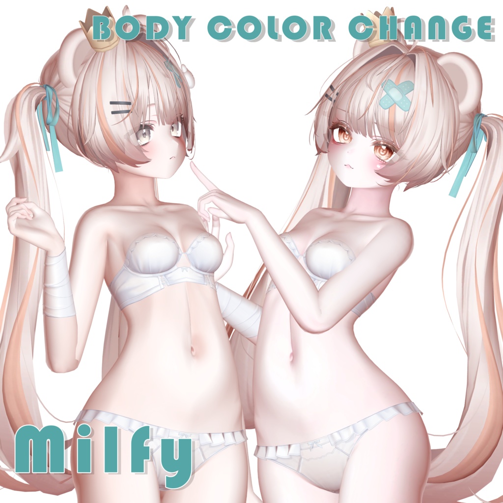【Milfy ミルフィ】MAKEUP(FACE+BODY) & EYE & Face Blendshape