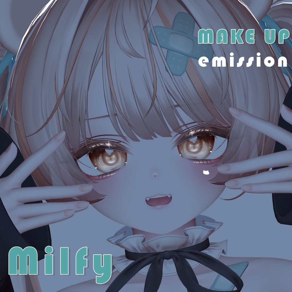 【Milfy ミルフィ】MAKEUP(FACE+BODY) & EYE & Face Blendshape