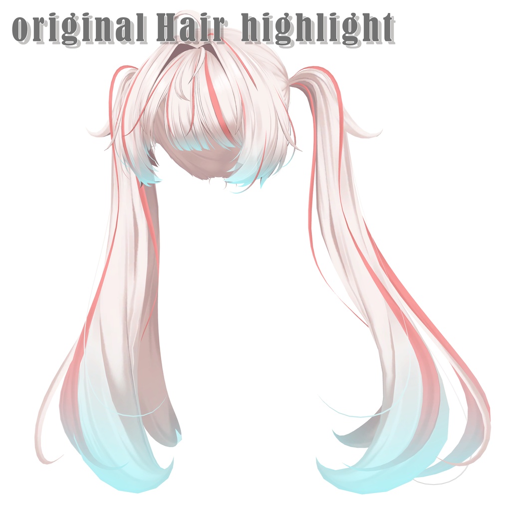 【Milfy ミルフィ】Original Hair Color Change & Highlights Color Texture