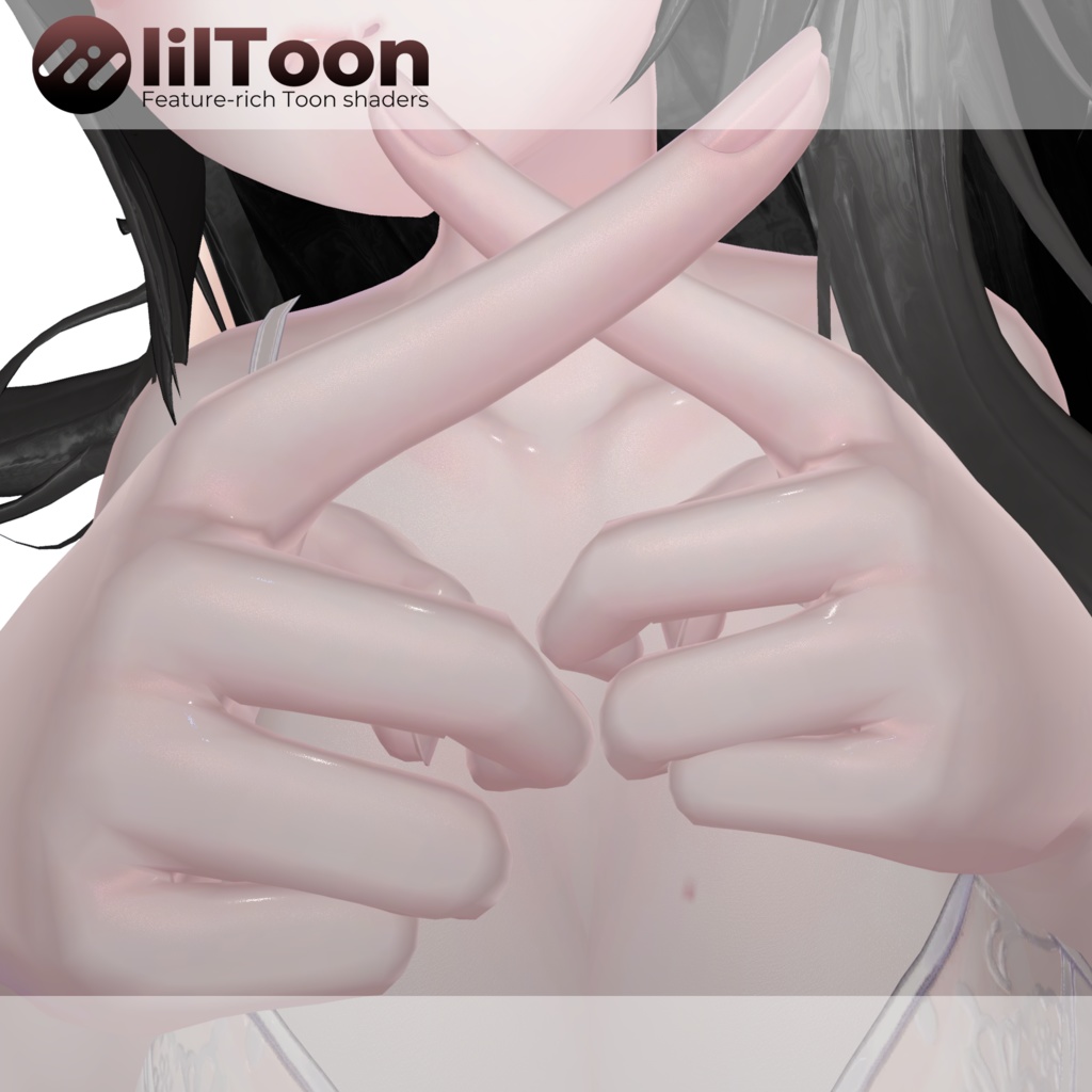 【lilToon】【汎用】Sakana skin material