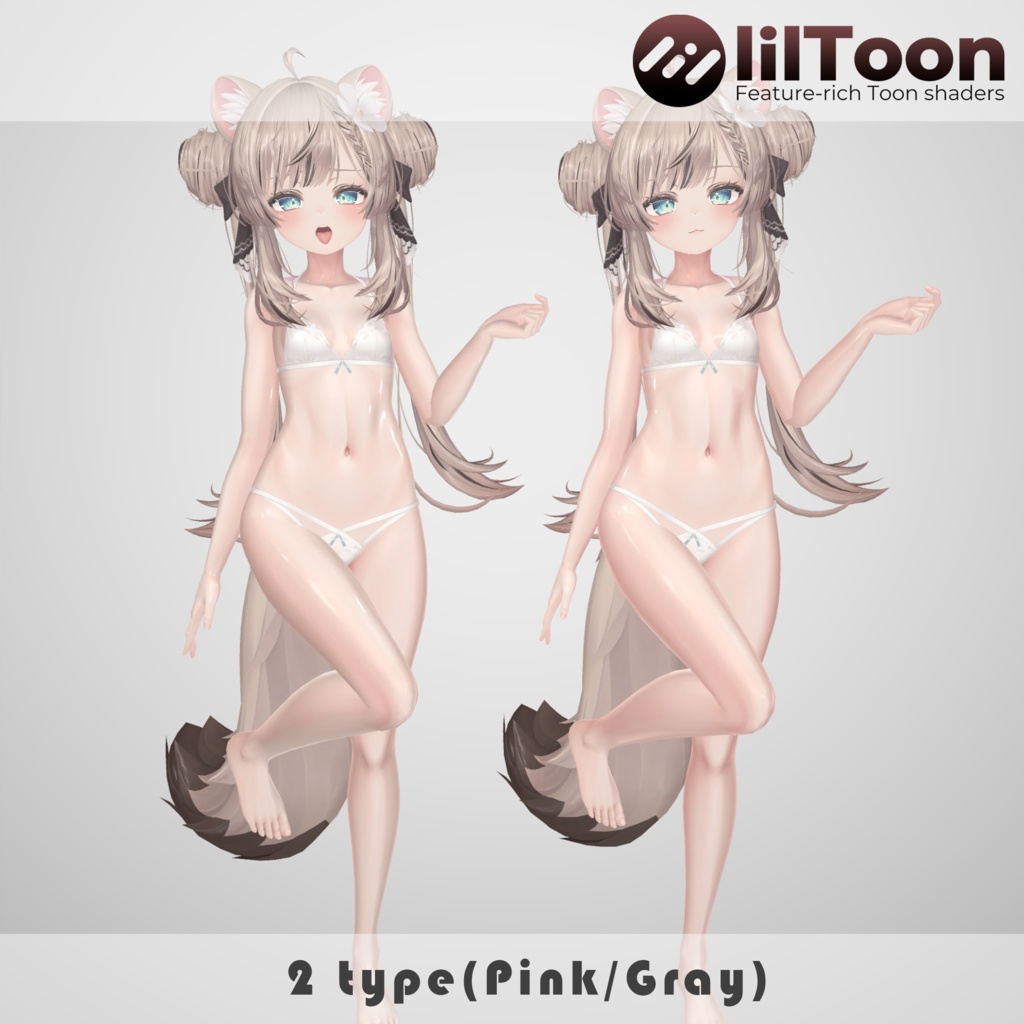 【lilToon】【汎用】Sakana skin material
