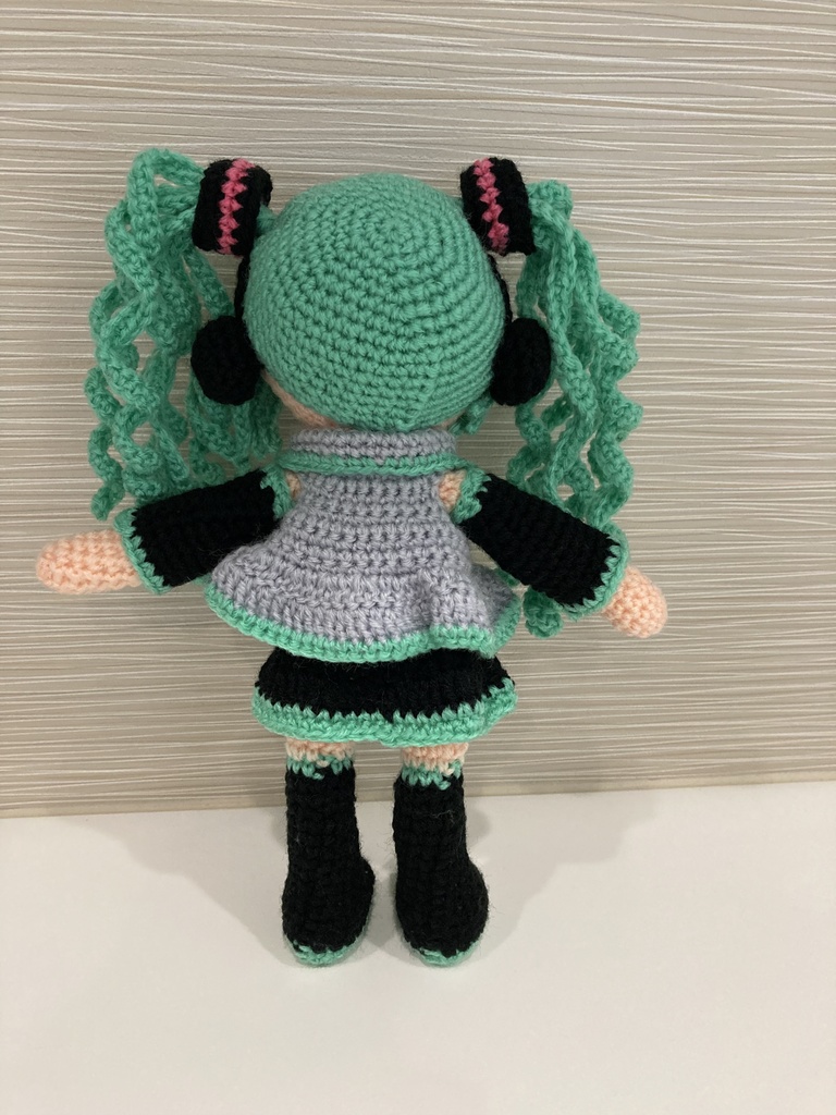 初音ミク あみぐるみ ①