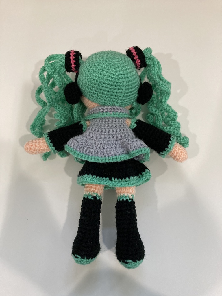 初音ミク あみぐるみ ①