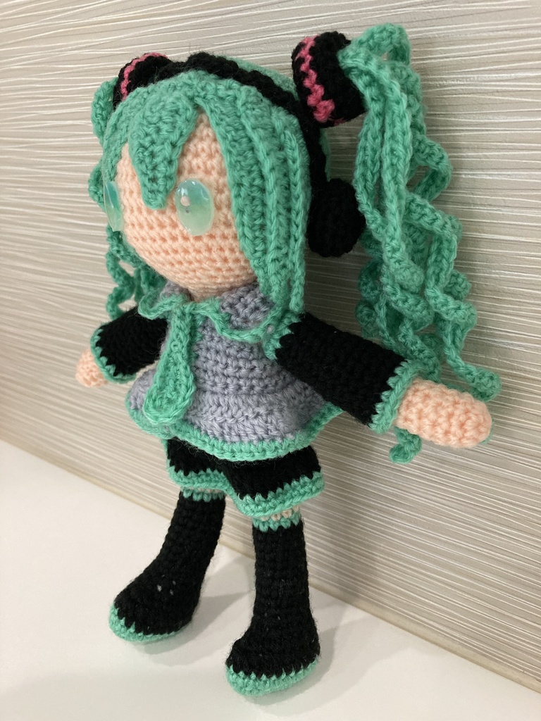 初音ミク あみぐるみ ①