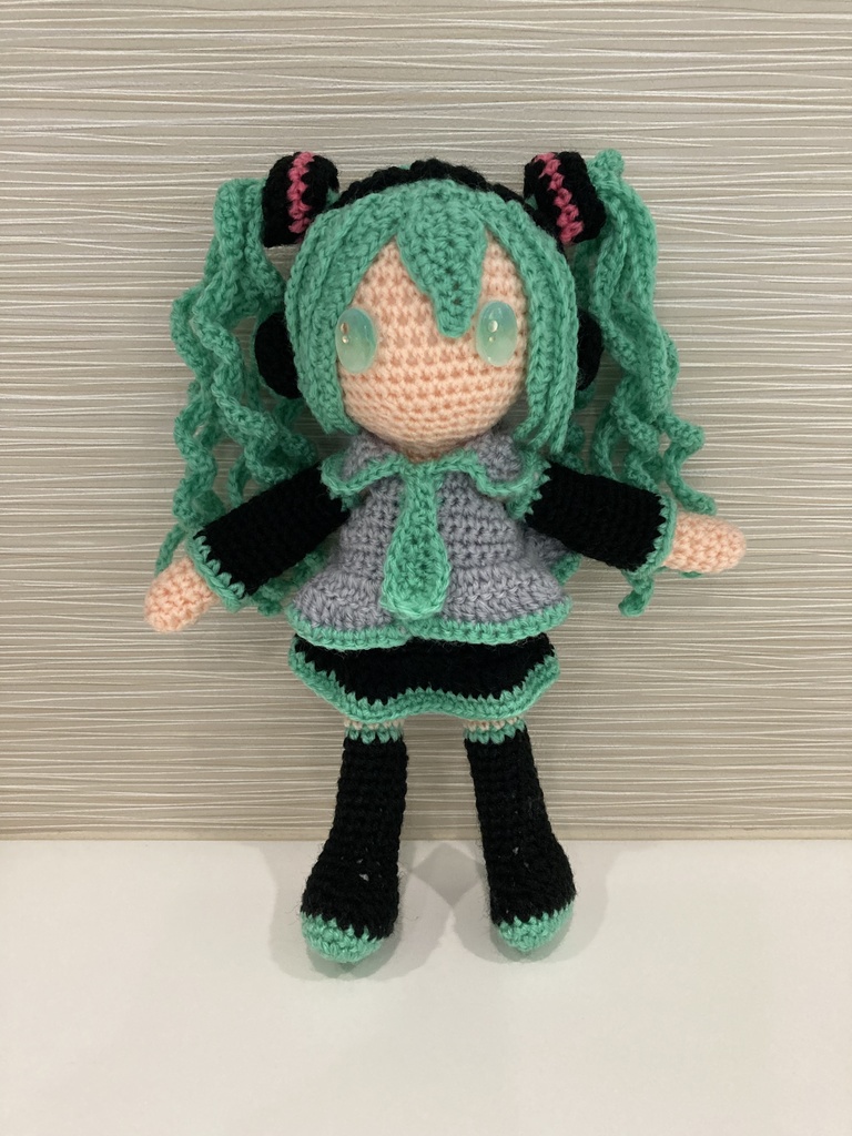 初音ミク　あみぐるみ　①