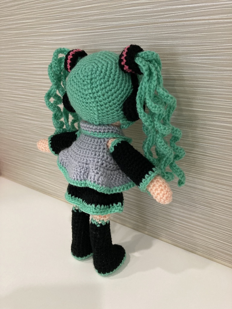 初音ミク あみぐるみ ①