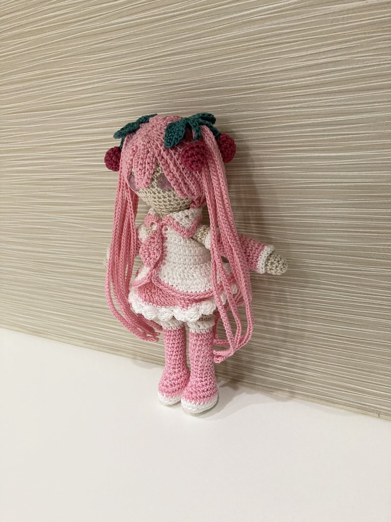 初音ミク あみぐるみ 桜ミク ④