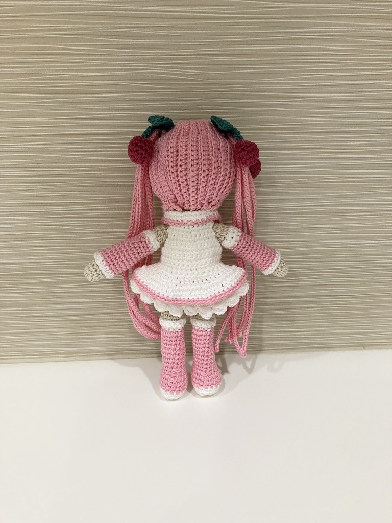 初音ミク あみぐるみ 桜ミク ④