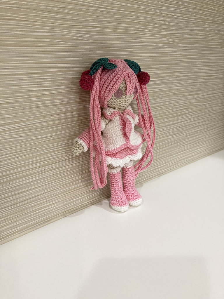 初音ミク あみぐるみ 桜ミク ④