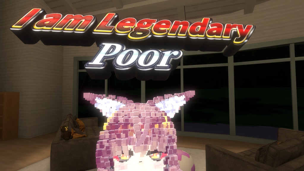 I am Legendary Poor 3D Model