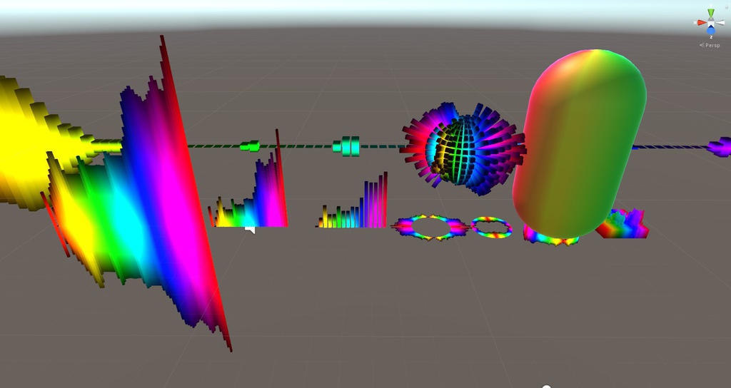 Audio Spectrum Analyzer for Shader