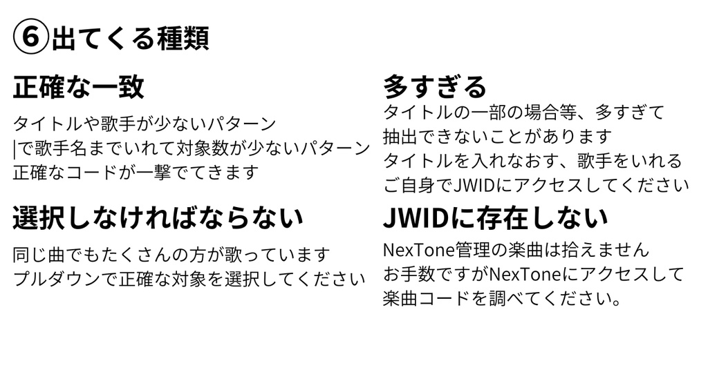 【無料】歌い手さん用楽曲コード確認支援ツール